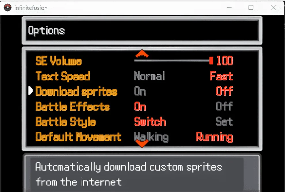 How to Install Pokémon Infinite Fusion Sprite Pack – Step 7 Important Instructions for Managing Sprite Pack in the Game 