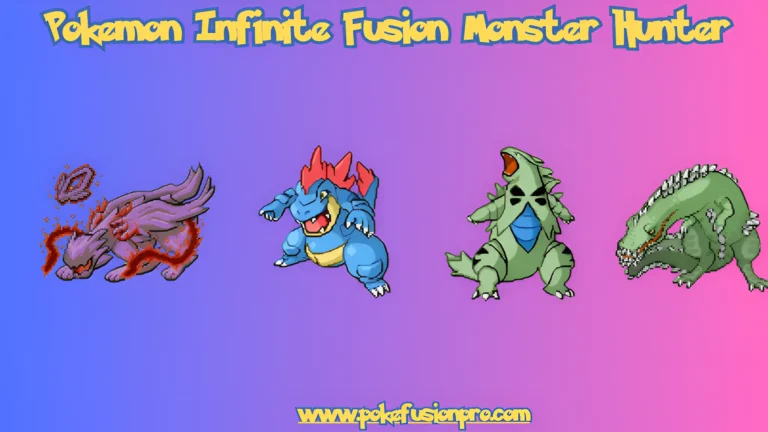 Pokemon Infinite Fusion Monster Hunter Title Image