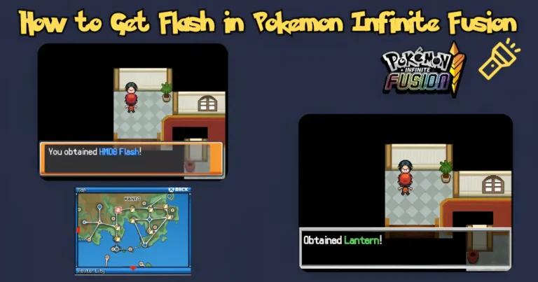 How to Get Flash in Pokemon Infinite Fusion - webp