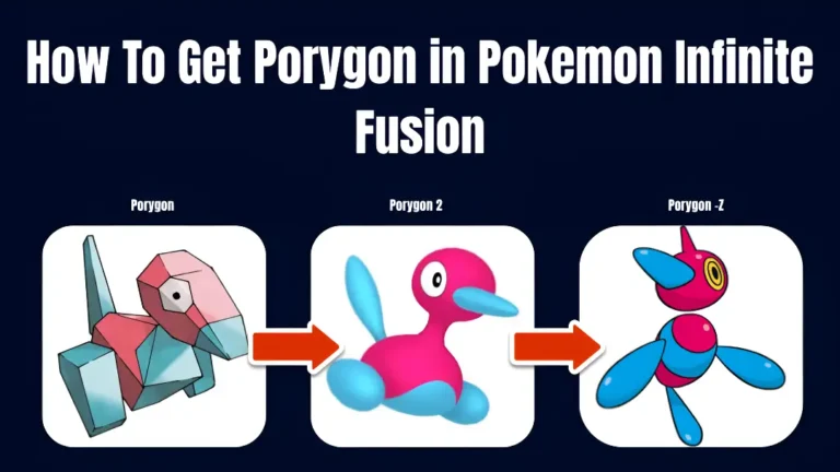 How to Get Porygon in Pokémon Infinite Fusion - Title Image